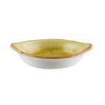 Amber Taste Oval Eared Dish 11 cm