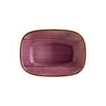 Black Berry Gourmet Rectangular Plate 12*8.5 cm