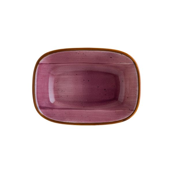 Black Berry Gourmet Rectangular Plate 12*8.5 cm