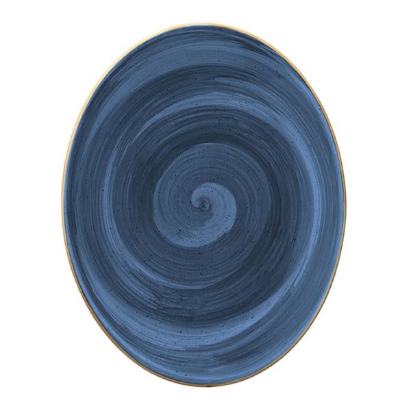 Dusk Moove Oval Plate 25 cm