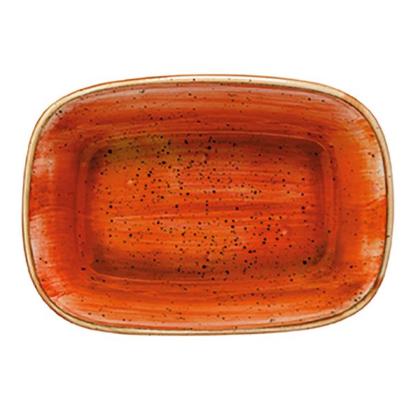 Terracota Gourmet Rectangular Plate 12*8.5 cm