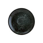 Cosmos Black Gourmet Coffee Saucer 12 cm