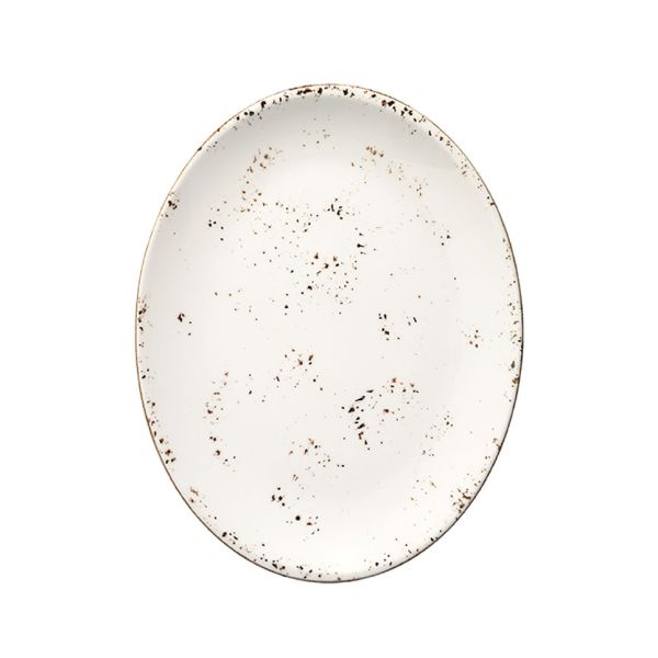 Grain Moove Oval Plate 31*24 cm