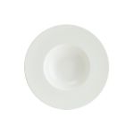 Iris White Banquet Deep Plate 28 cm 400 cc