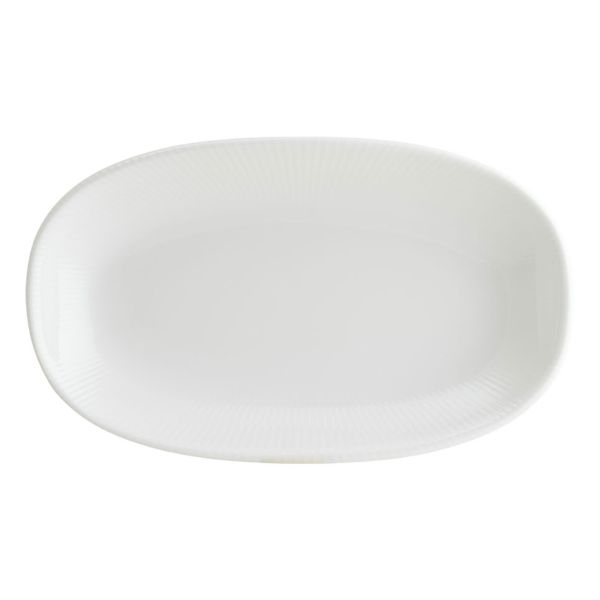 Iris White gourmet soikea lautanen 15*8,5 cm