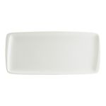 Iris White Moove Rectangular Plate 34*16 cm