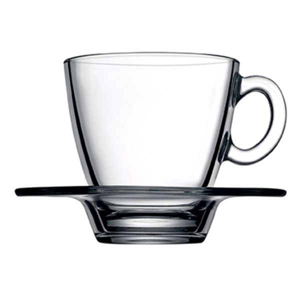 95040 Aqua Tea Cup & Saucer Set