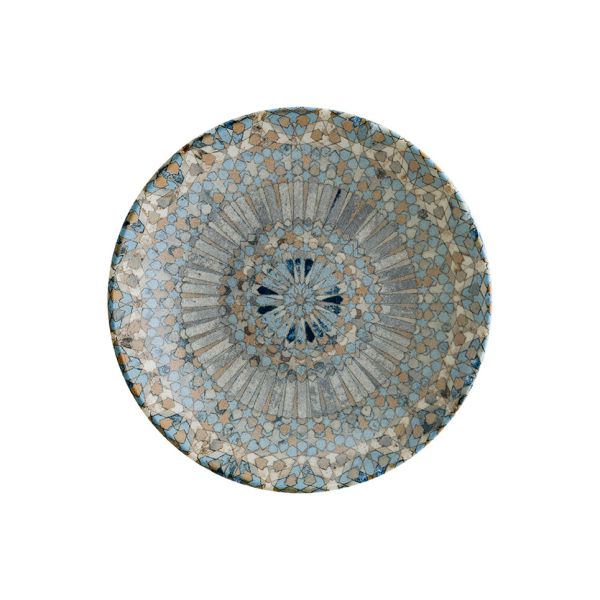 Luca Mosaic Matt Bloom Deep Plate 23 cm 1000 cc