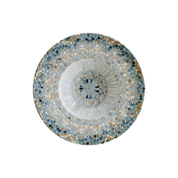 Luca Mosaic Matt Banquet Deep Plate 28 cm 400 cc