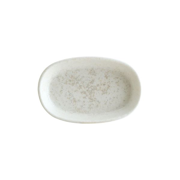 Lunar White 10cm Hygge Oval Dish