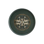 Mesopotamia Mosaic Anthracite 28cm Hygge Flat plate