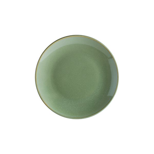 Porcelain Sage Gourmet Flat Plate 21 cm