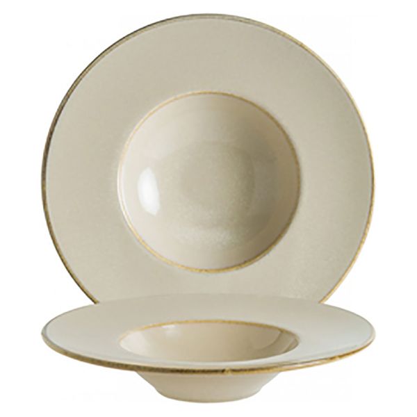 Porcelain Sand Banquet Deep Plate 28 cm 400 cc