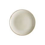 Porcelain Sand Gourmet Flat Plate 25 cm