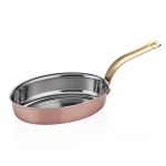 MM Copper Mini Oval Pan 11*17 cm