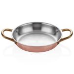 MM Copper Round Dish 14 cm