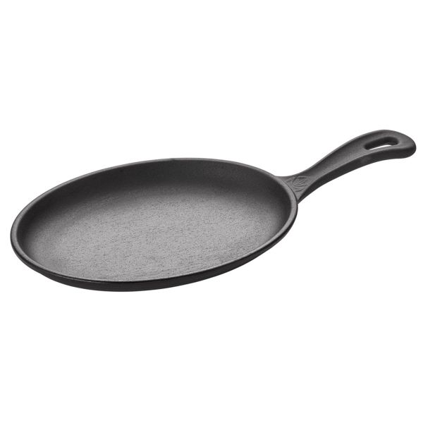 Cast iron Oval Fajita Skillet 21*15 cm