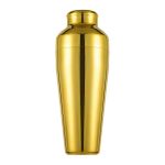 French Model Stainless Steel Shaker (Gold) (600 cl)