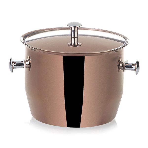 Steel Ice Bucket (Copper) (13.5xH:10 cm