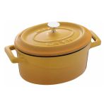 Cast Iron Oval Casserole. Trendy, 9X12cm