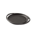 Cast Iron Round Griddle Pan. 1-Handle, Dia. Ø 24cm