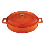 Cast Iron Round Multipurpose Casserole. Trendy, Dia. Ø 28cm