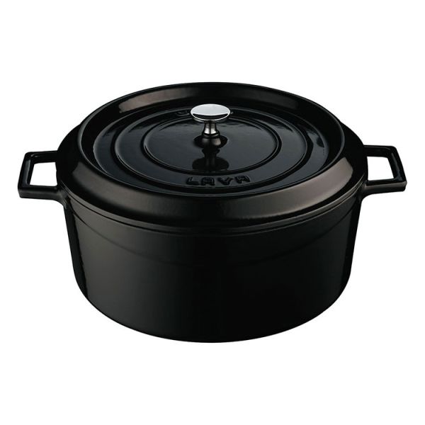 Cast Iron Round Casserole. Trendy, Dia. Ø 28cm