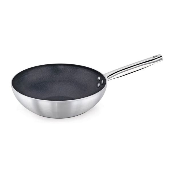 Aluminum Non Stick Wok Pan 24 cm