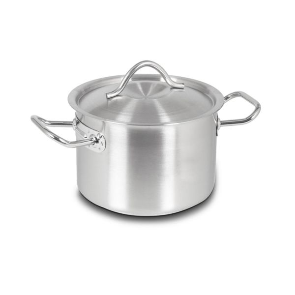 Jumbo Stockpot (w/lid) 24x24 cm