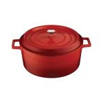 Cast Iron Pot Red 20 cm