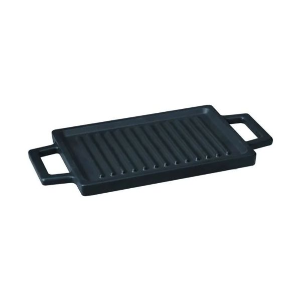 Cast Iron Mini Grill Pan 15x22 cm