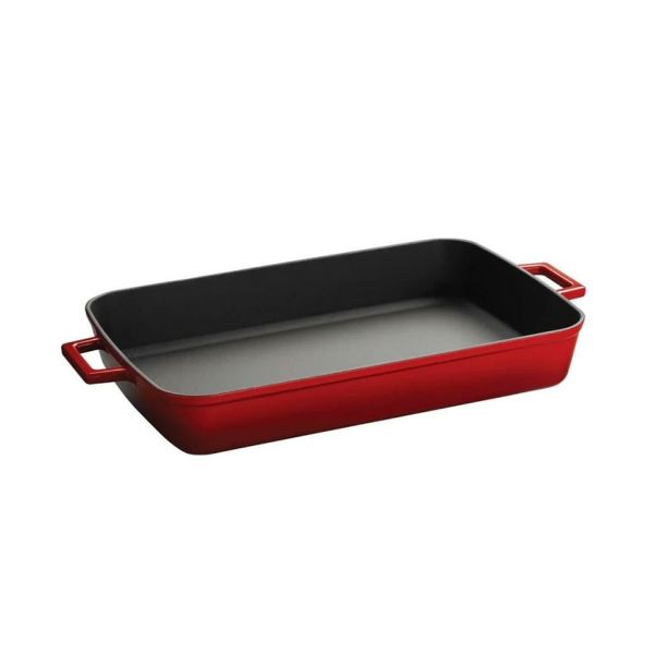 Cast Iron Grill Tray Pan 22x30 cm