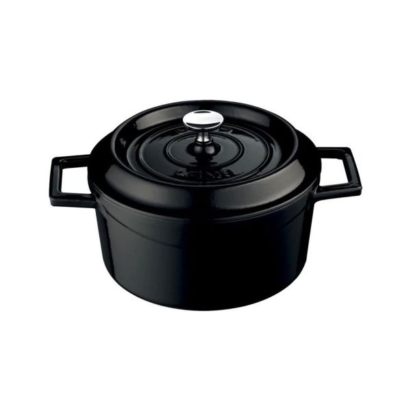 Cast Iron Pot Black 24 cm