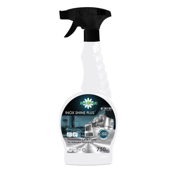  Inox Shine Plus - ruostumattoman teräksen pintapuhdistus- ja kiillotusaine 750 ml